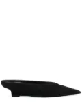 TOTEME 35mm Sharp mules - Black