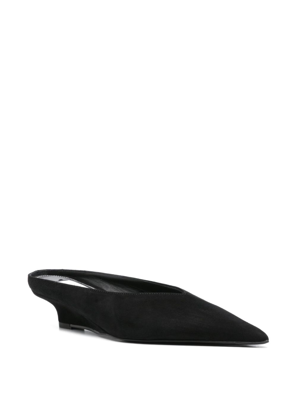 TOTEME 35mm Sharp mules Black