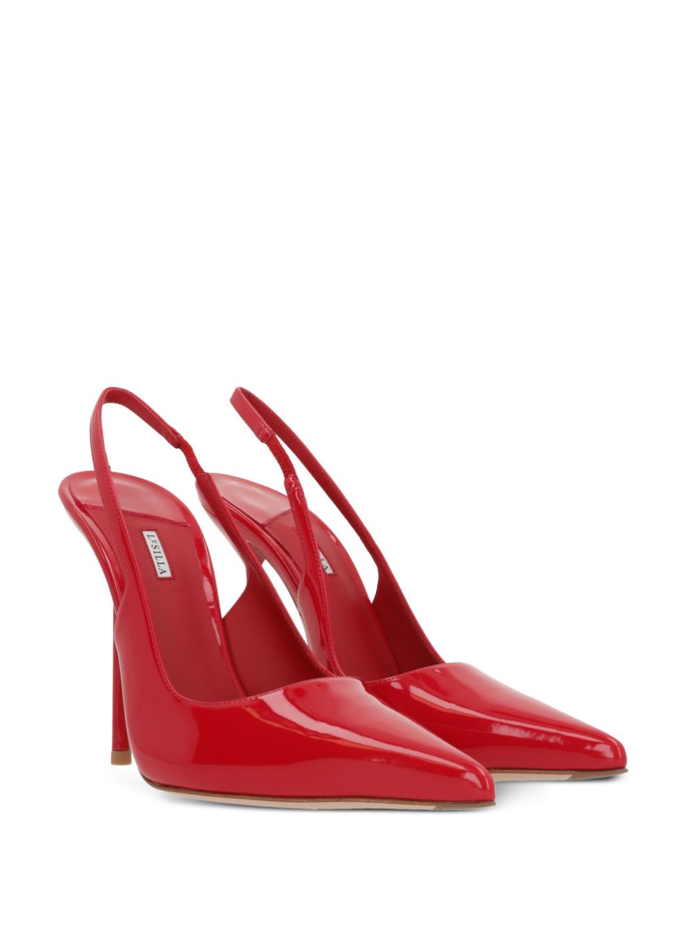 Le Silla 120mm Bella pumps - Rood