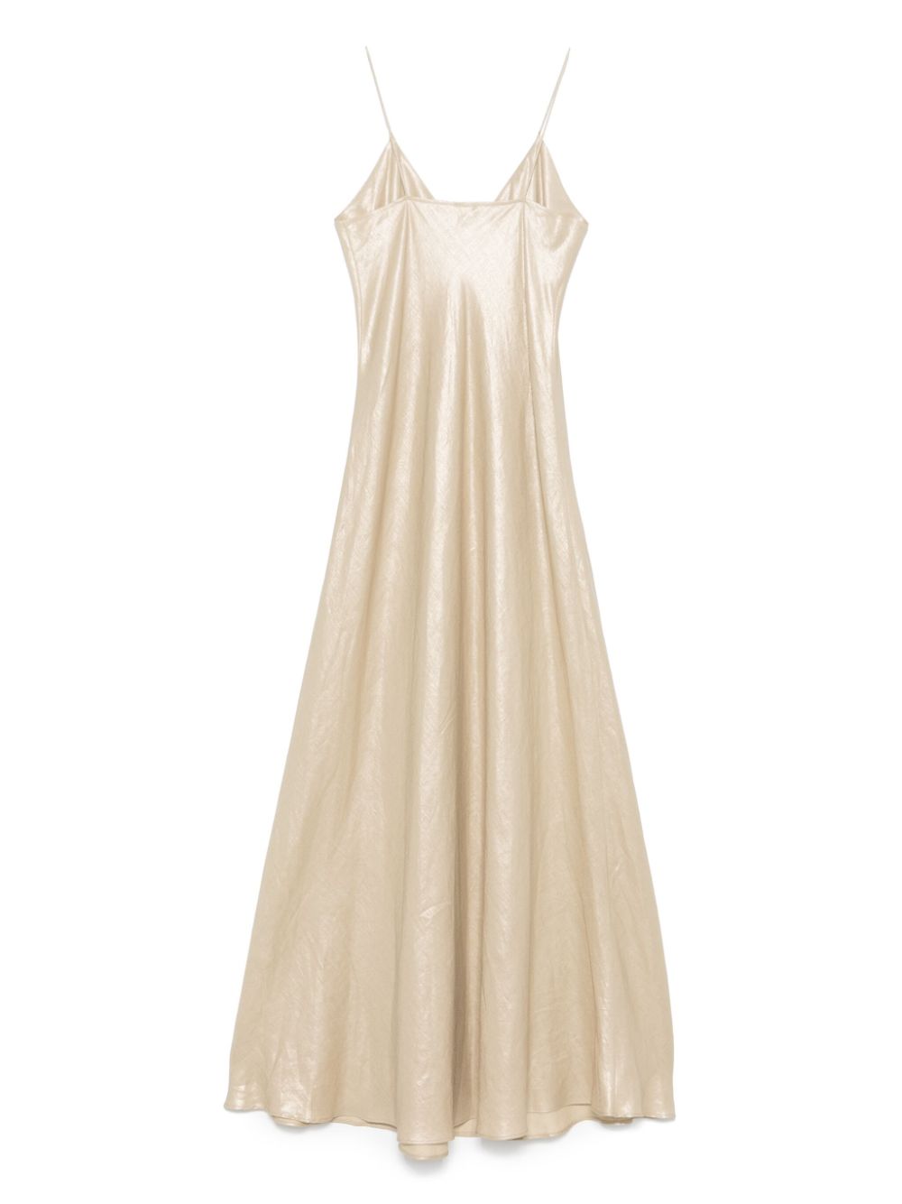 Eleventy slub-texture midi dress - Beige