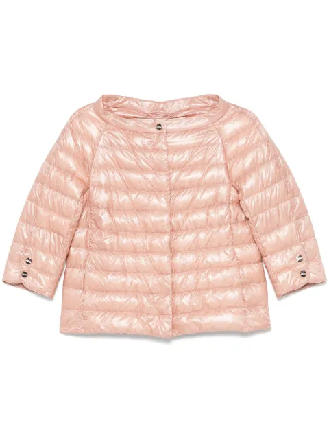 Herno collarless jacket