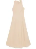 Eleventy linen midi dress - Neutrals