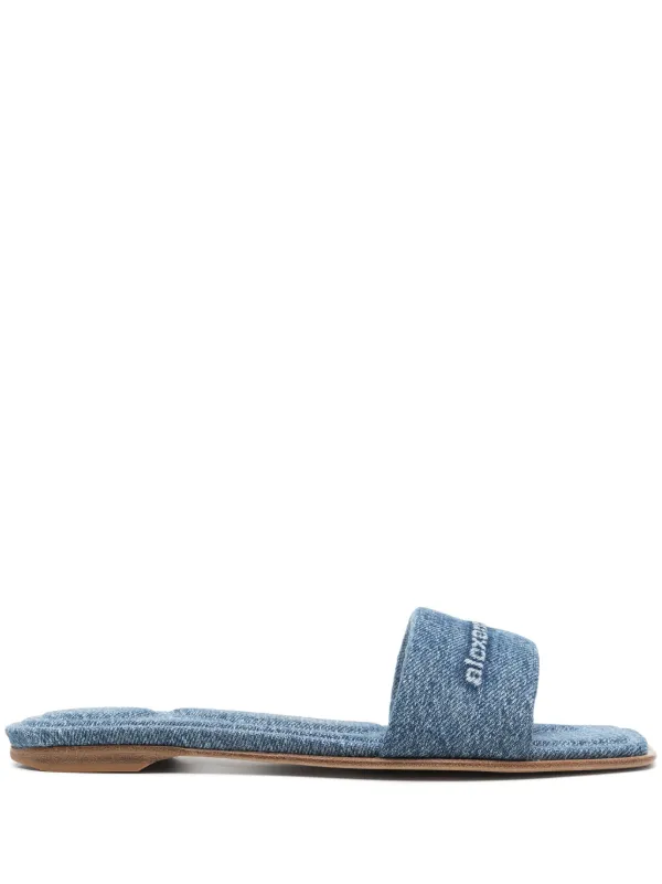 Alexander Wang ヴィプールサンダル Alexander Wang Vy Pool サンダル | ブルー | FARFETCH JP
