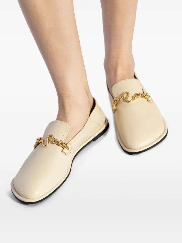 STELLA McCARTNEY ローファー Stella McCartney チェーントリム ローファー | ニュートラル