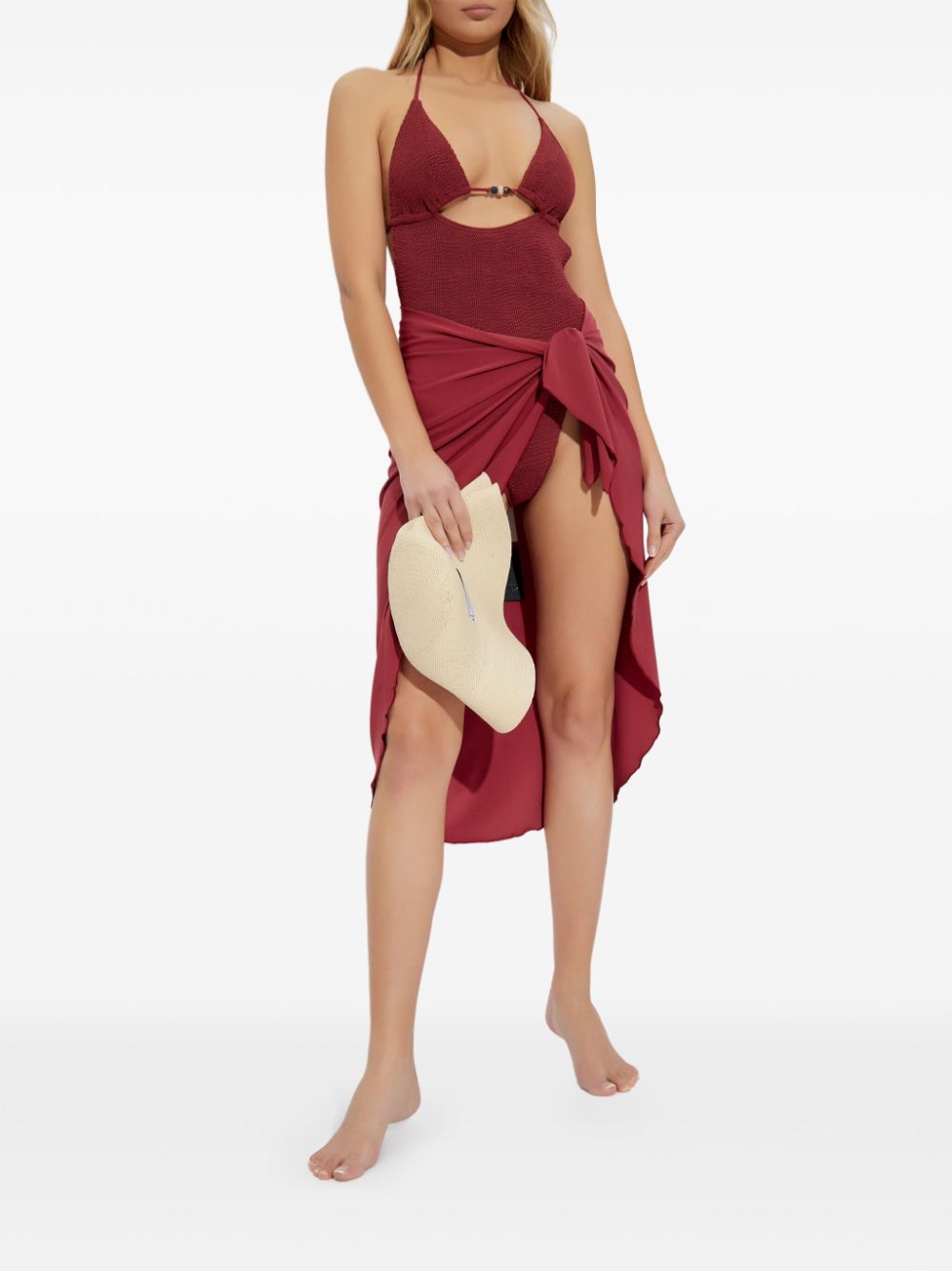 Bond-eye Jinx beach cover-up - Rood