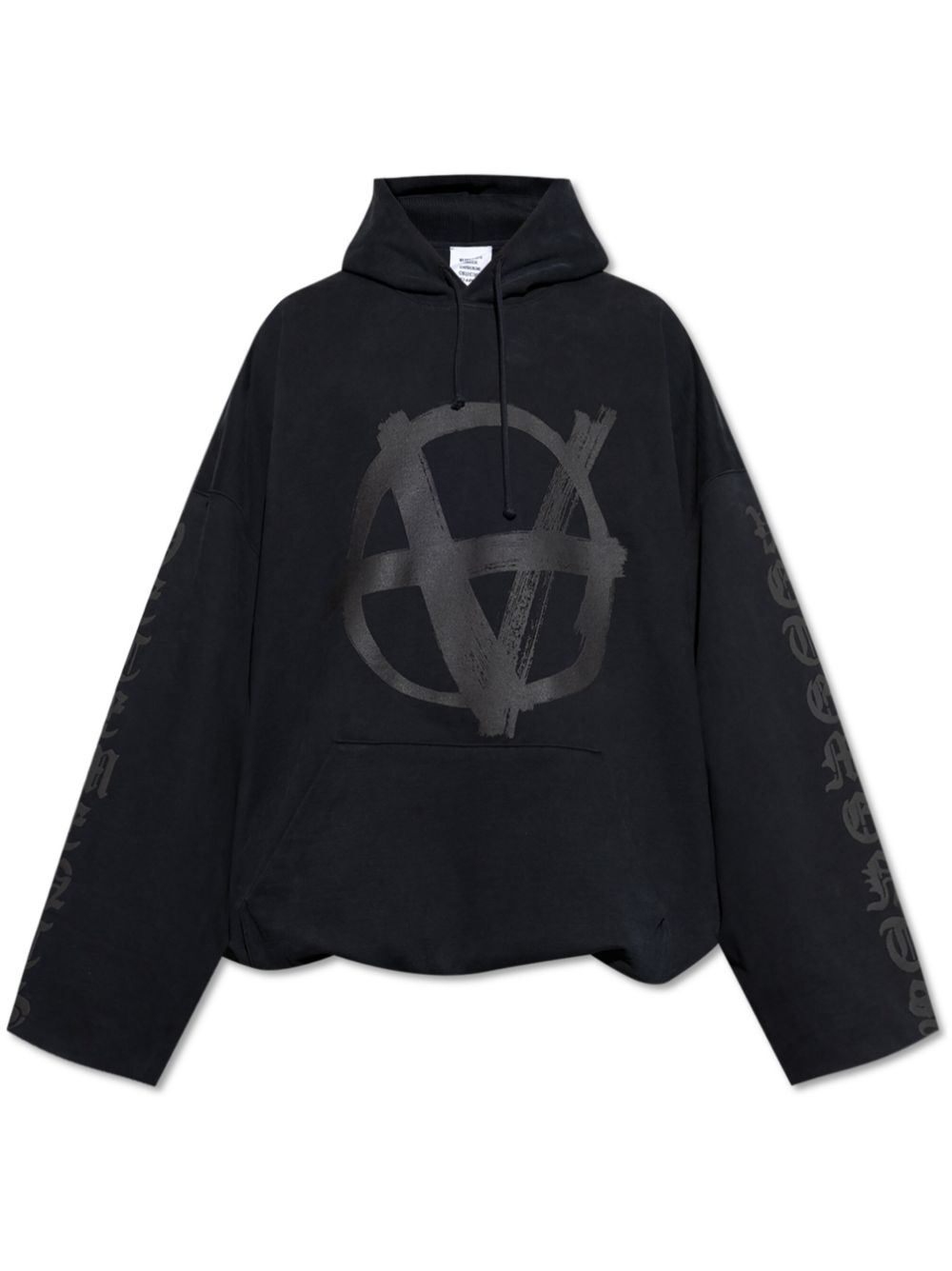 logo-print hoodie