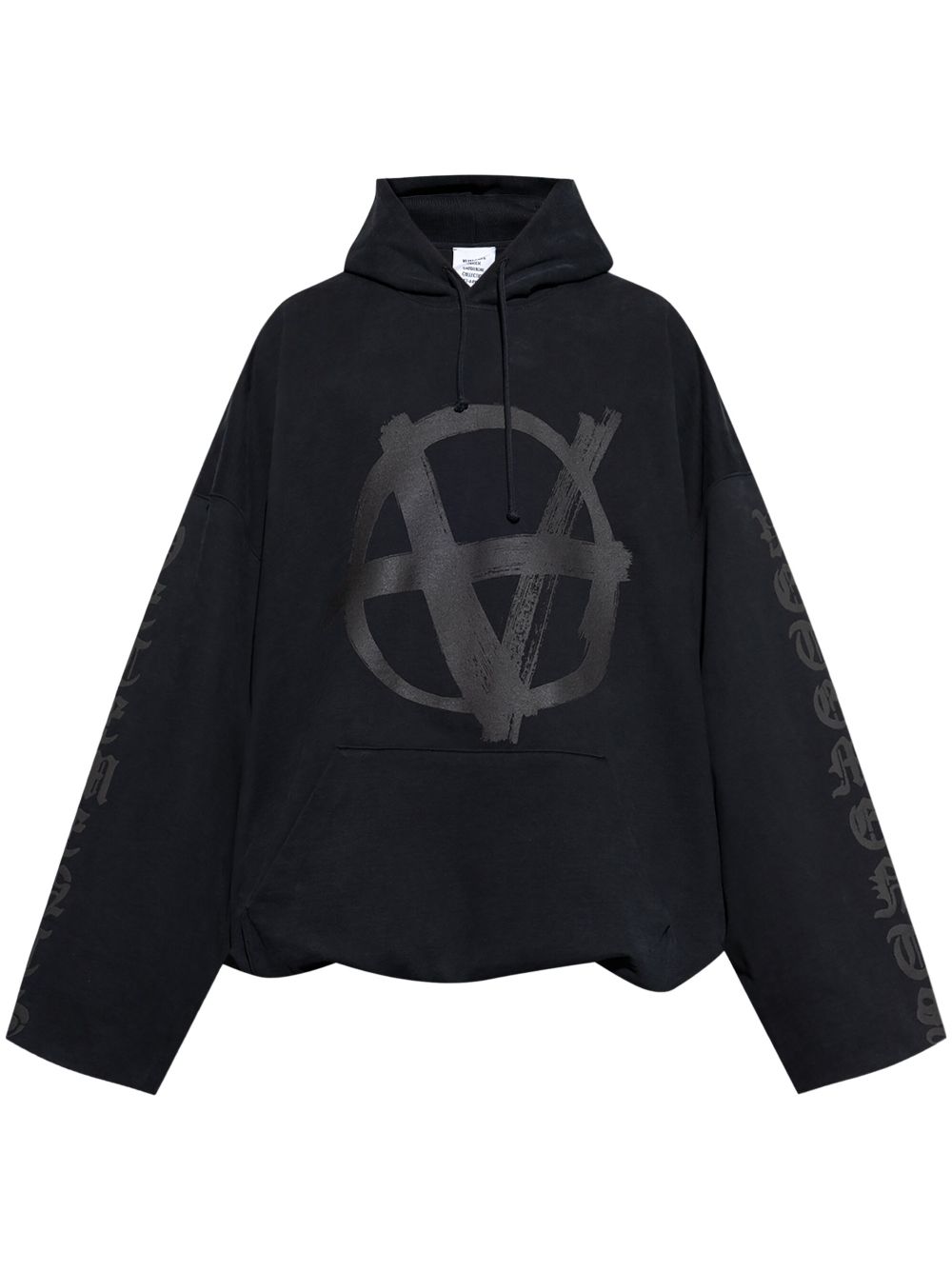 logo-print hoodie