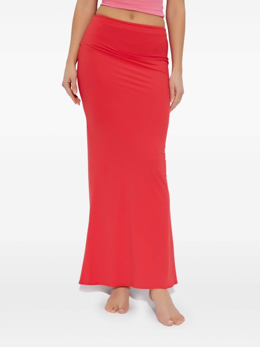 Bond-eye jersey maxi dress - Rood