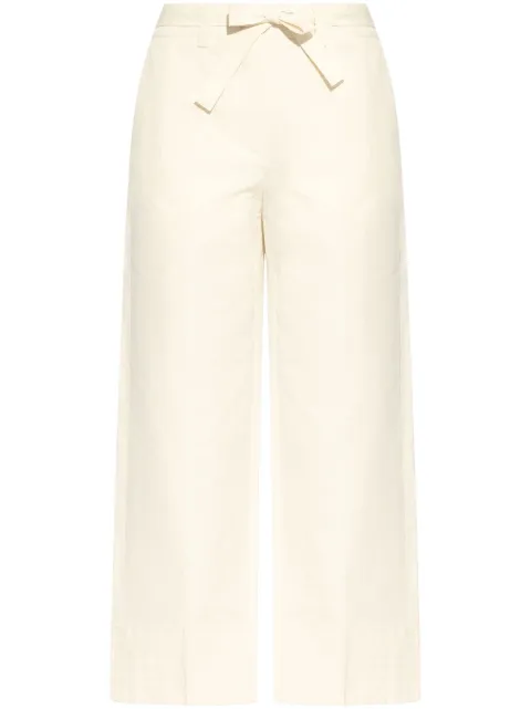 A.P.C. pantalones con cierre de moño