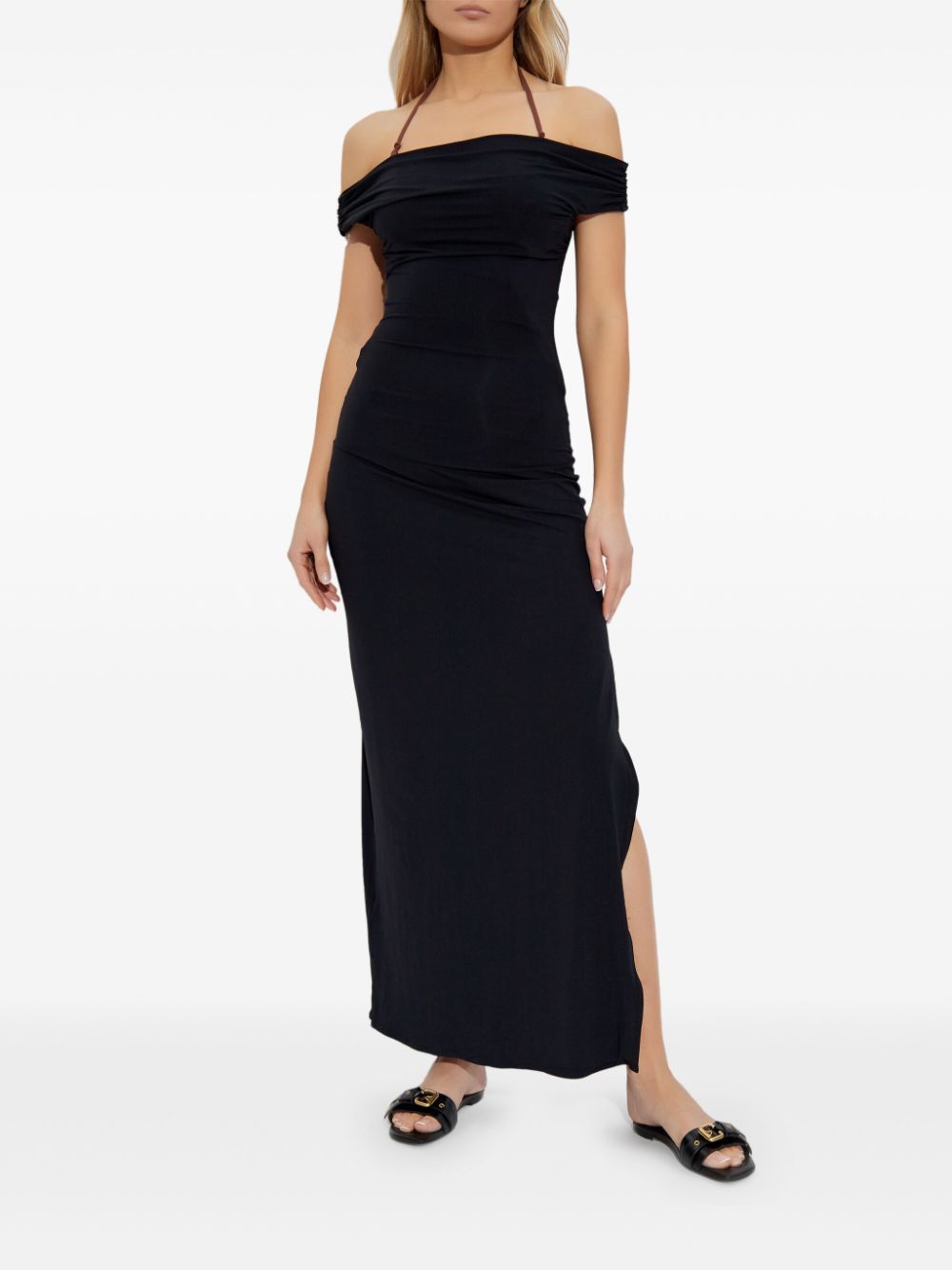 Bond-eye Nixi maxi dress - Zwart