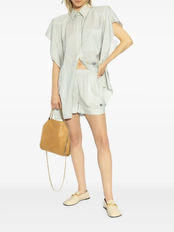 Stella McCartney シルクショートパンツ | ホワイト | FARFETCH JP