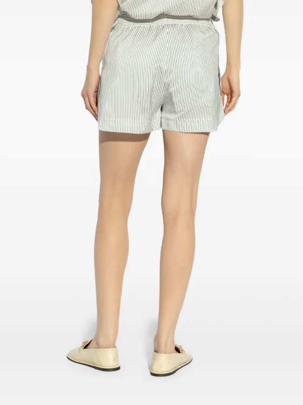 Stella McCartney シルクショートパンツ | ホワイト | FARFETCH JP