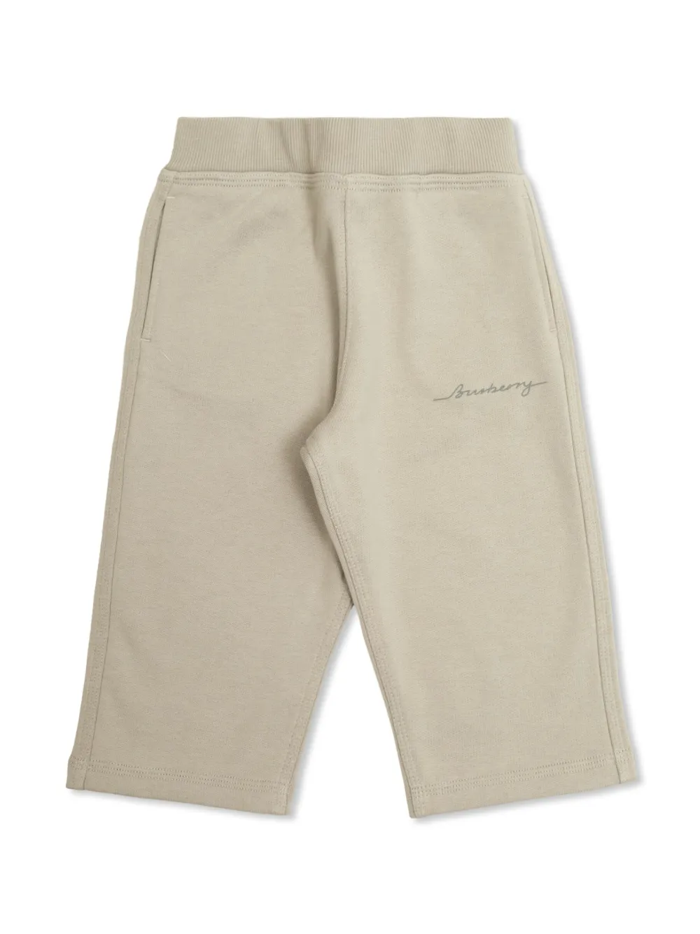 Burberry Logo Track Pants In Neutrals