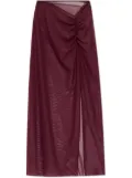 Bond-eye Claudia skirt - Red