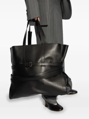 MOSCHINO / トートバッグ/レザー/BLK Moschino（モスキーノ）ウィメンズ トートバッグ - FARFETCH