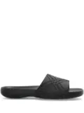 Burberry checked slides - Black