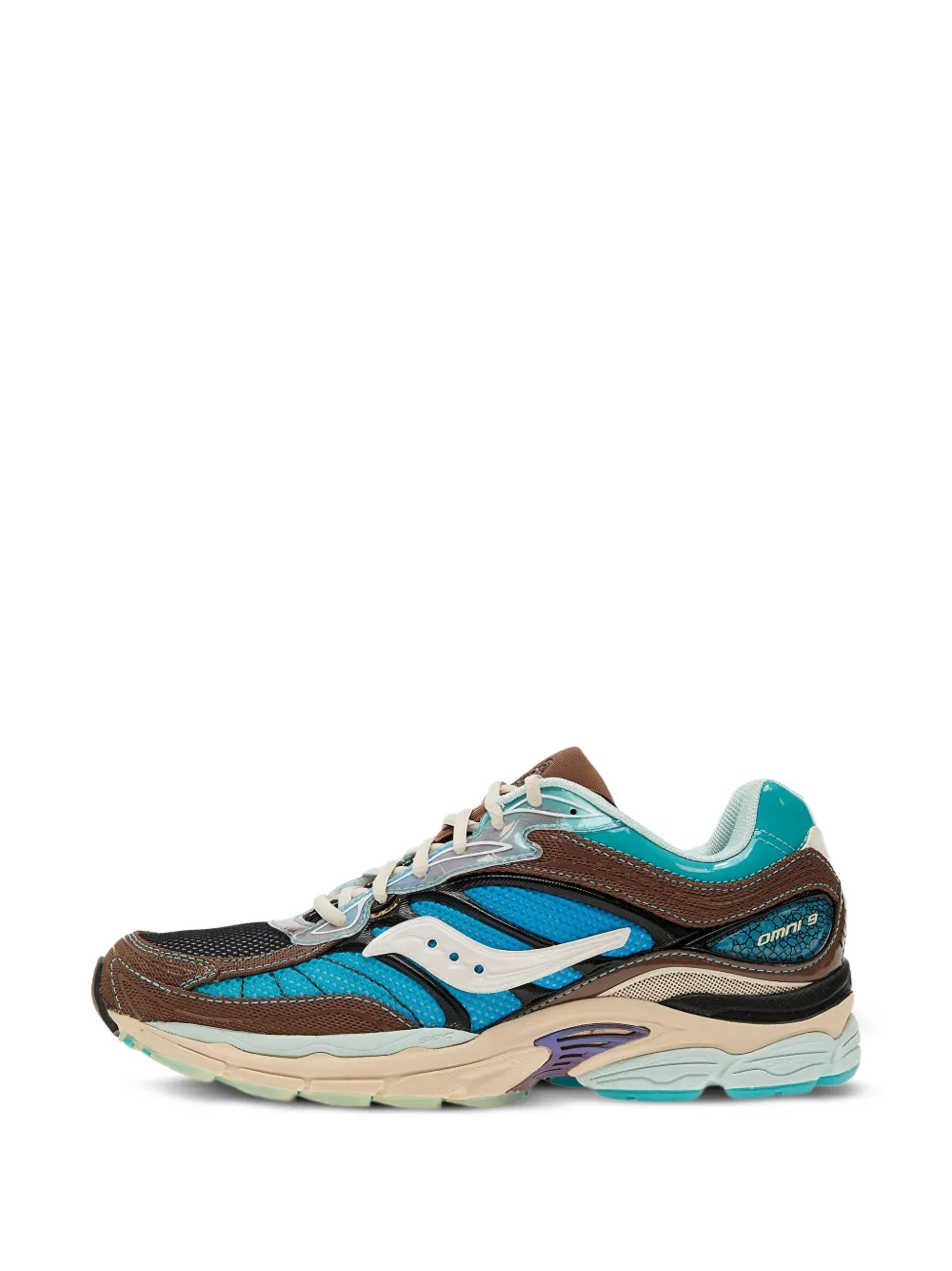 Saucony Pro Grid Omni 9 sneakers Bruin