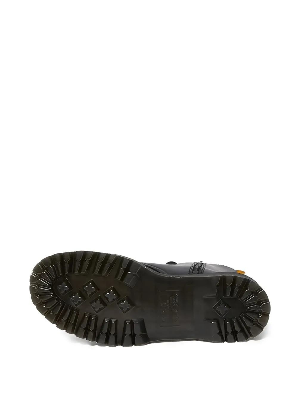 Dr. Martens leather combat boots Black
