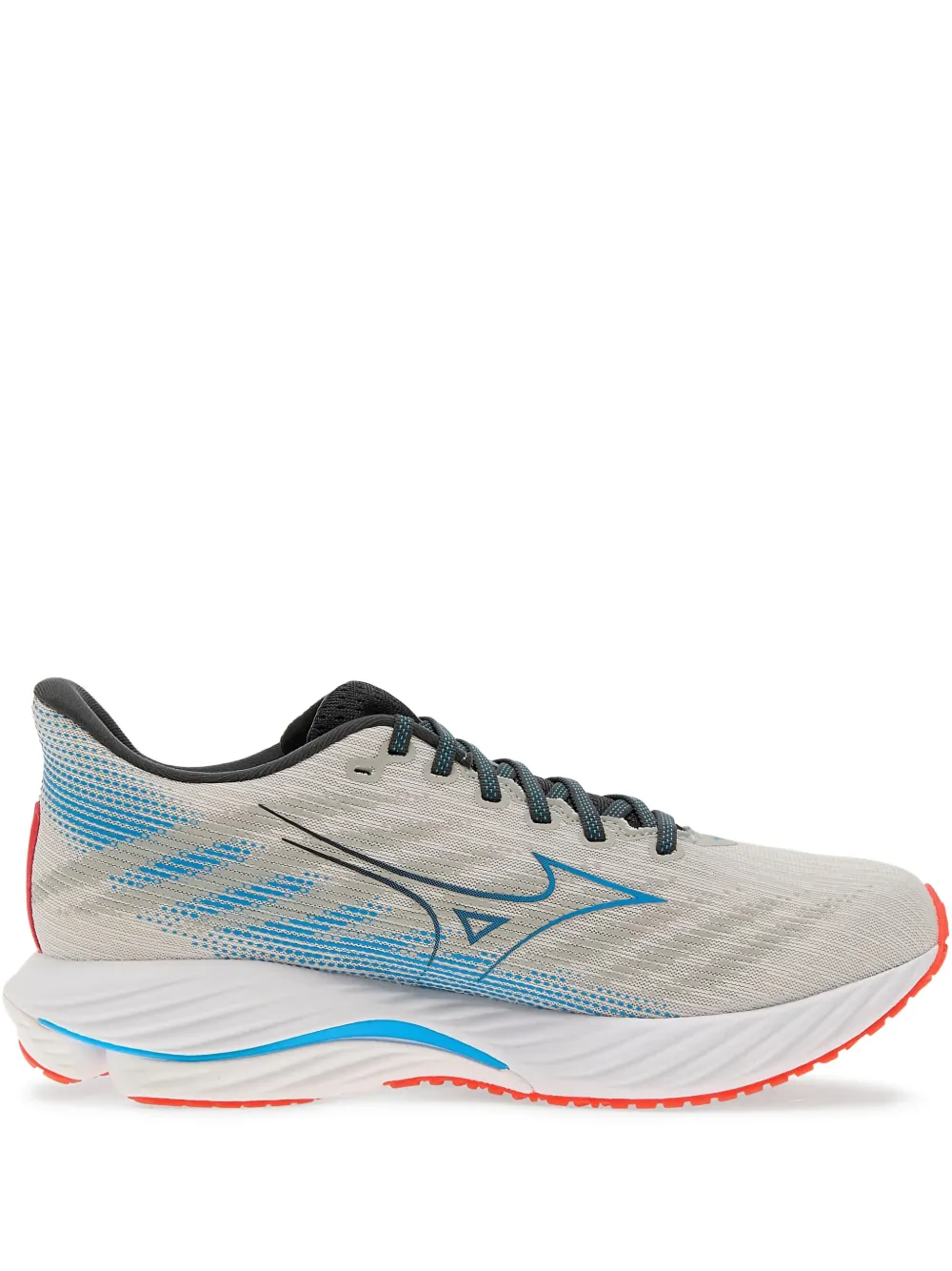 Mizuno logo-print sneakers Grey