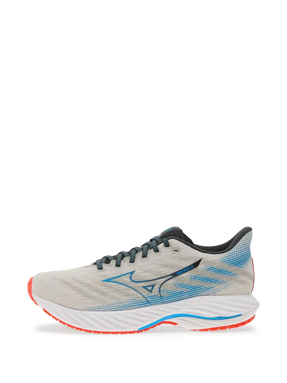 Mizuno logo-print sneakers Grey
