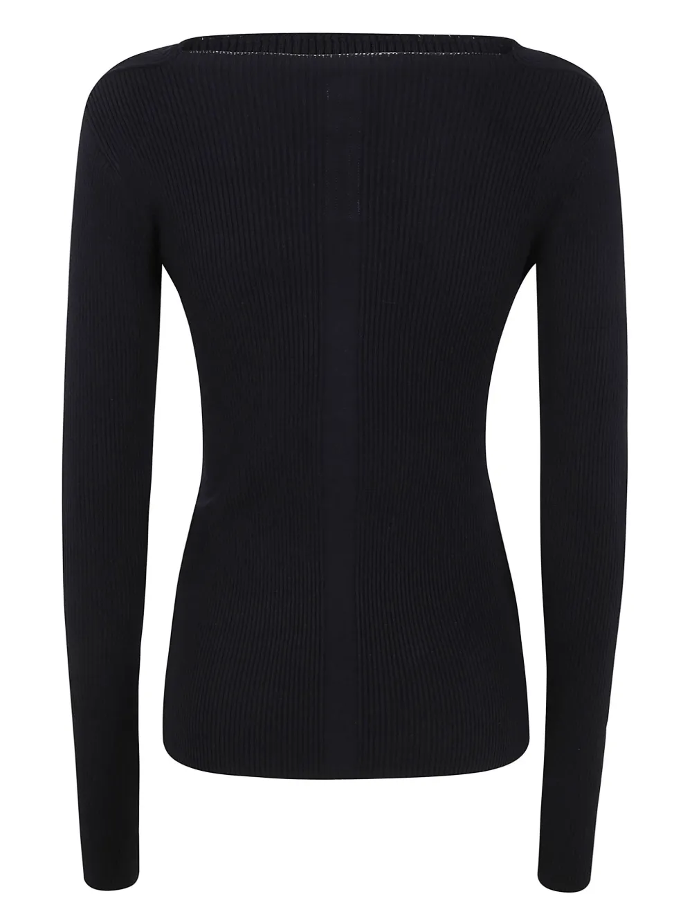 Rick Owens Blouse met col - Zwart