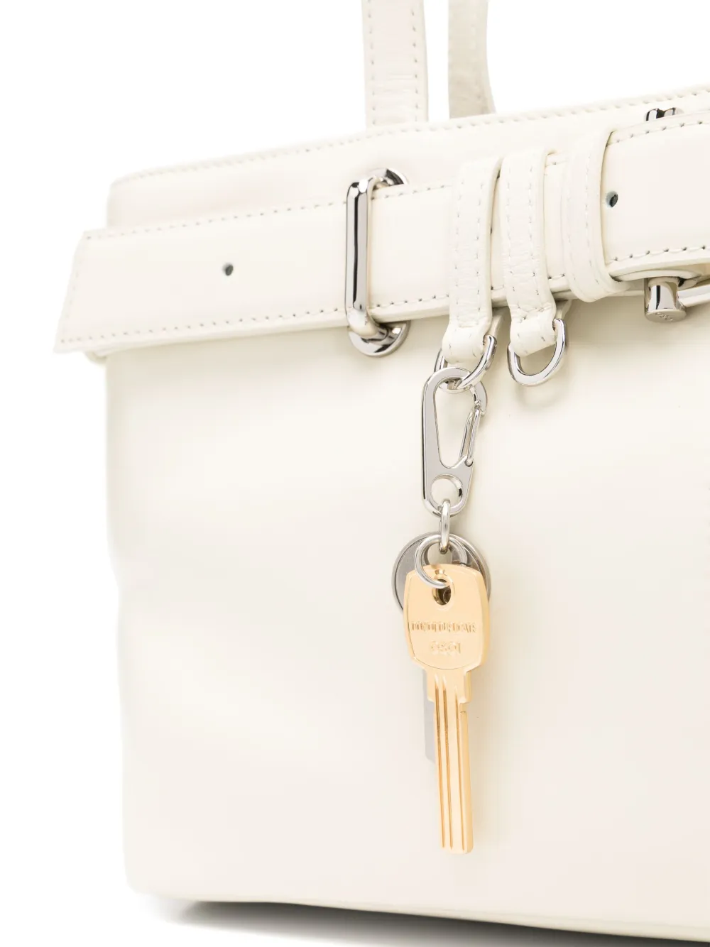 Osoi Leather Shoulder Bag | Neutrals | FARFETCH MY