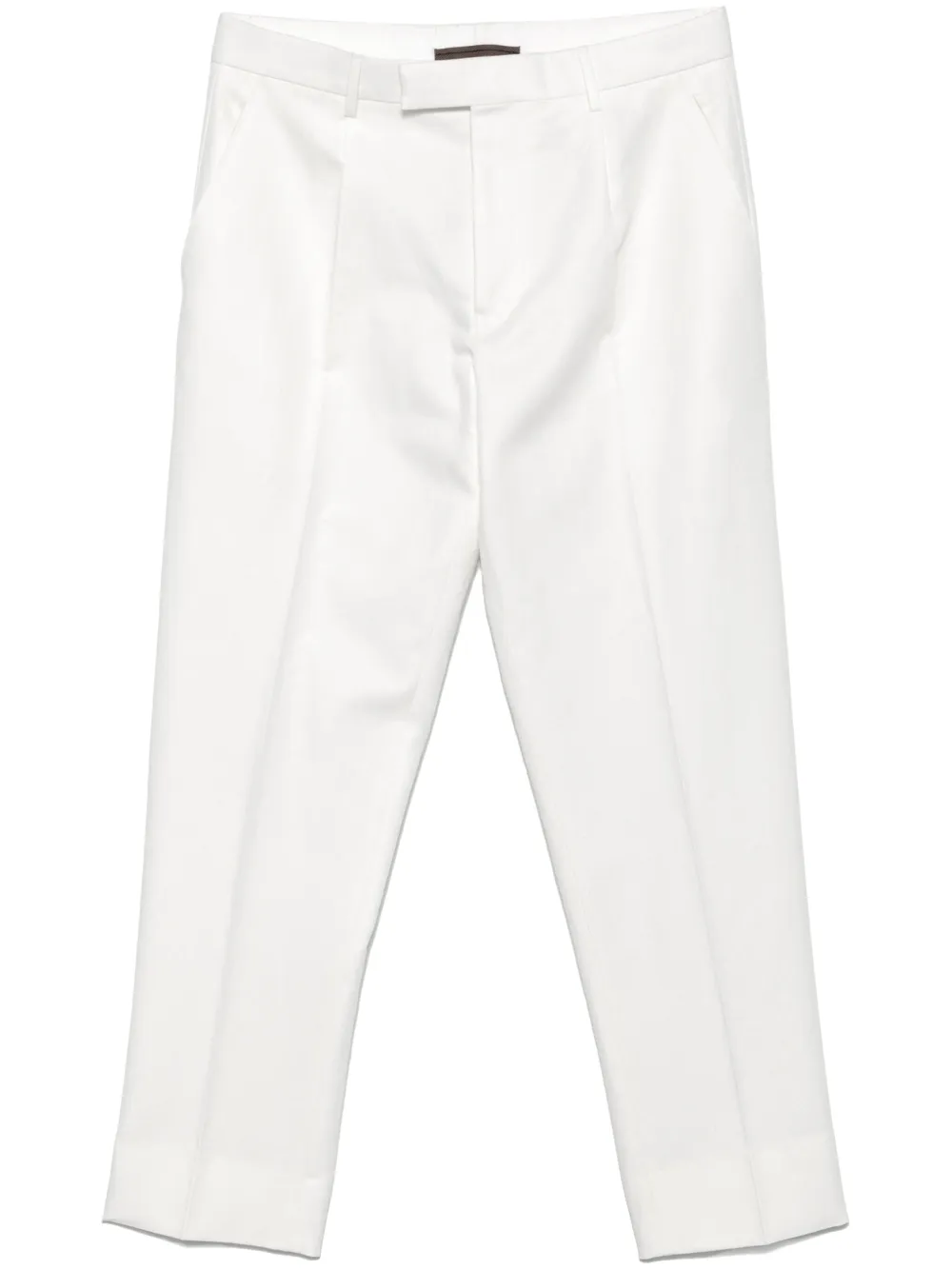 Zegna Calça de alfaiataria com pregas | Branco | Image 1