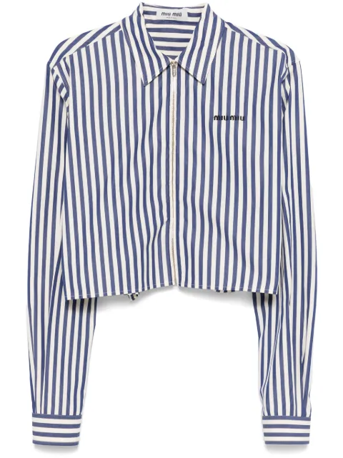 Miu Miu striped shirt