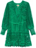 FARM Rio Tropical Flight mini dress - Green