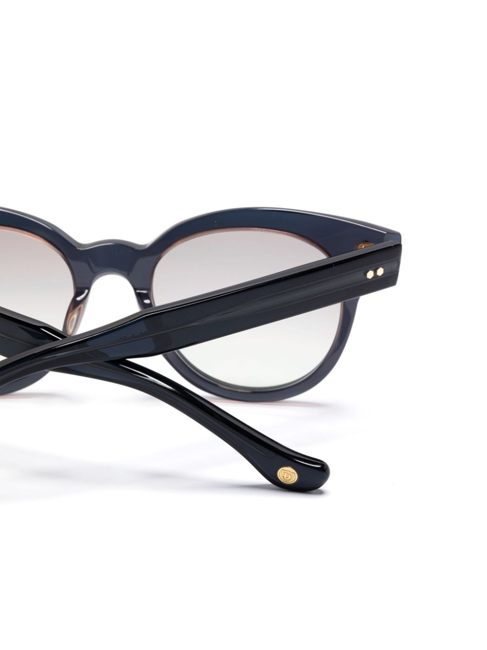 Dita Eyewear Zonnebril met vlinder montuur Zwart