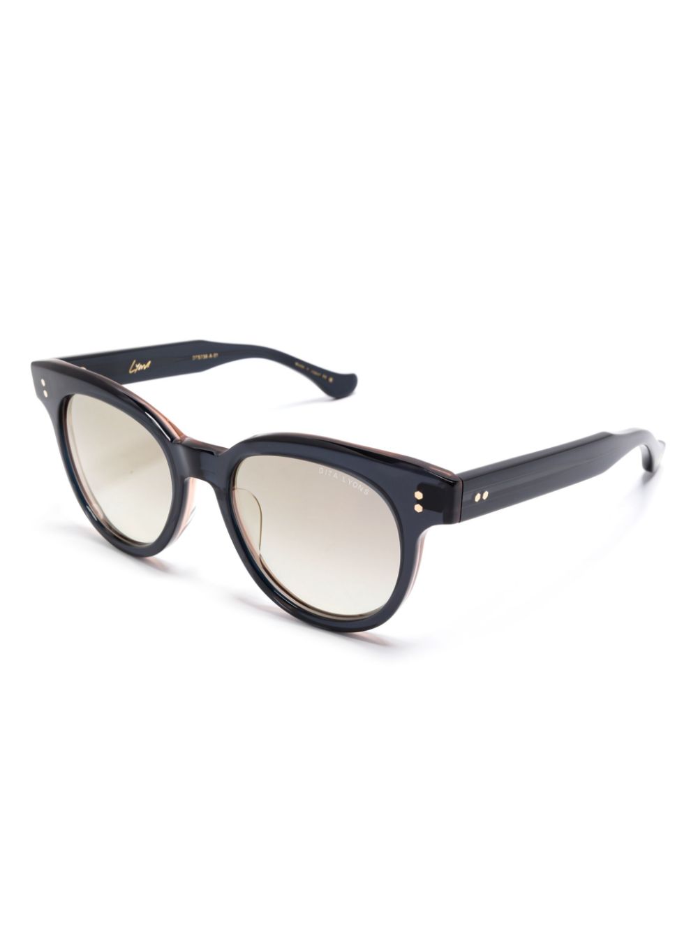 Dita Eyewear Zonnebril met vlinder montuur - Zwart