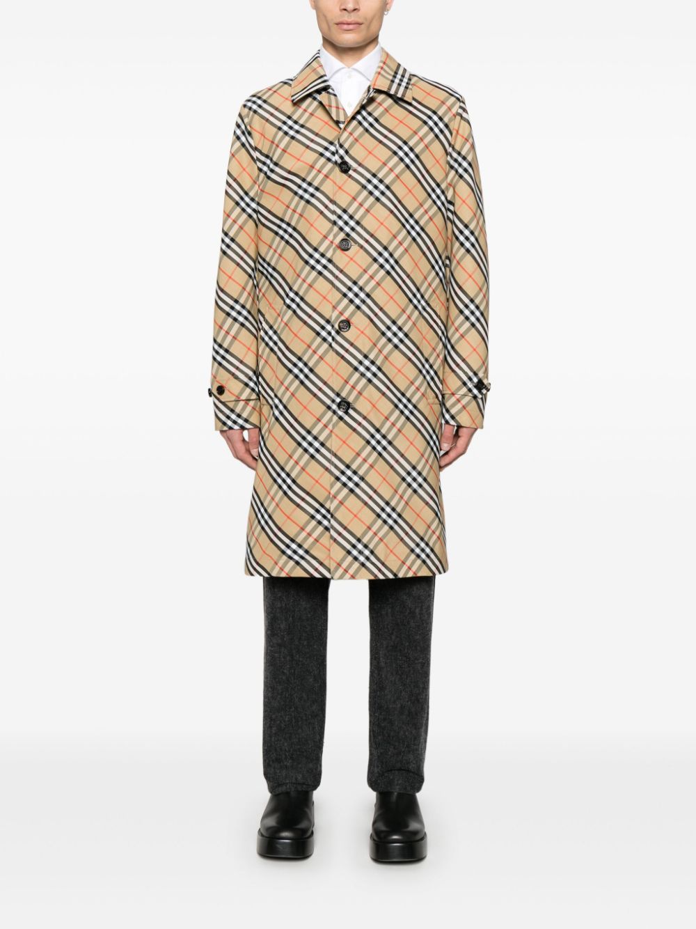 Burberry Vintage check jas - Beige