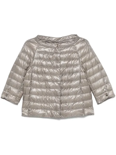 Herno collarless jacket