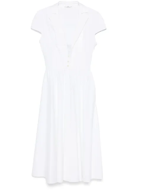 Ermanno Scervino vestido midi de popelina
