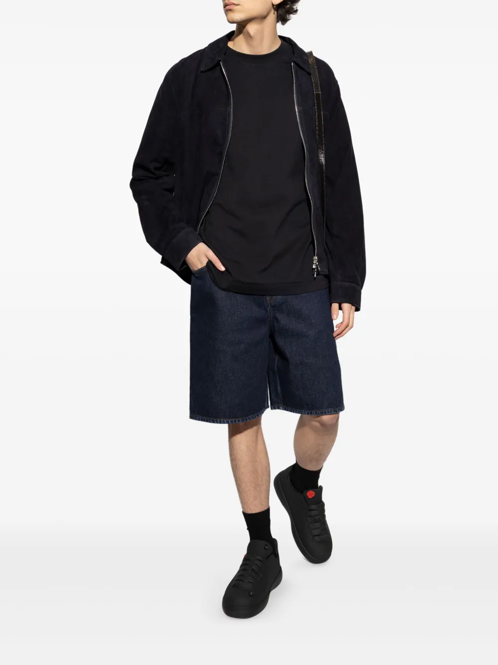 Burberry Shorts met applicatie Blauw
