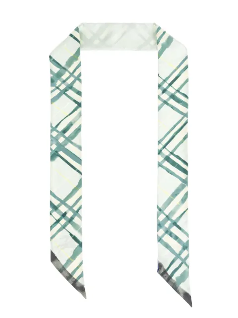 Burberry Kids Foulard a quadri