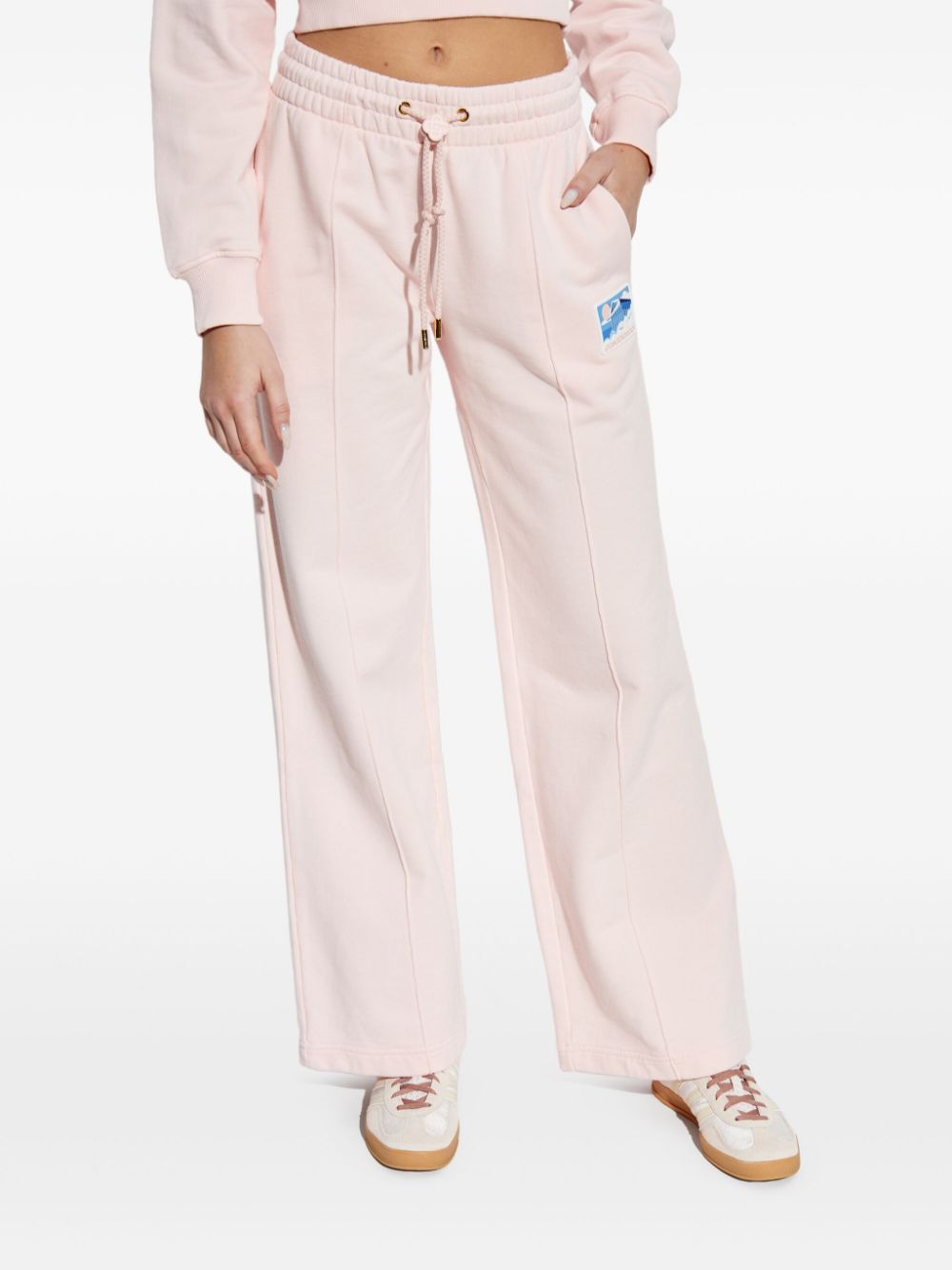 Casablanca Greek Temple track pants - Roze