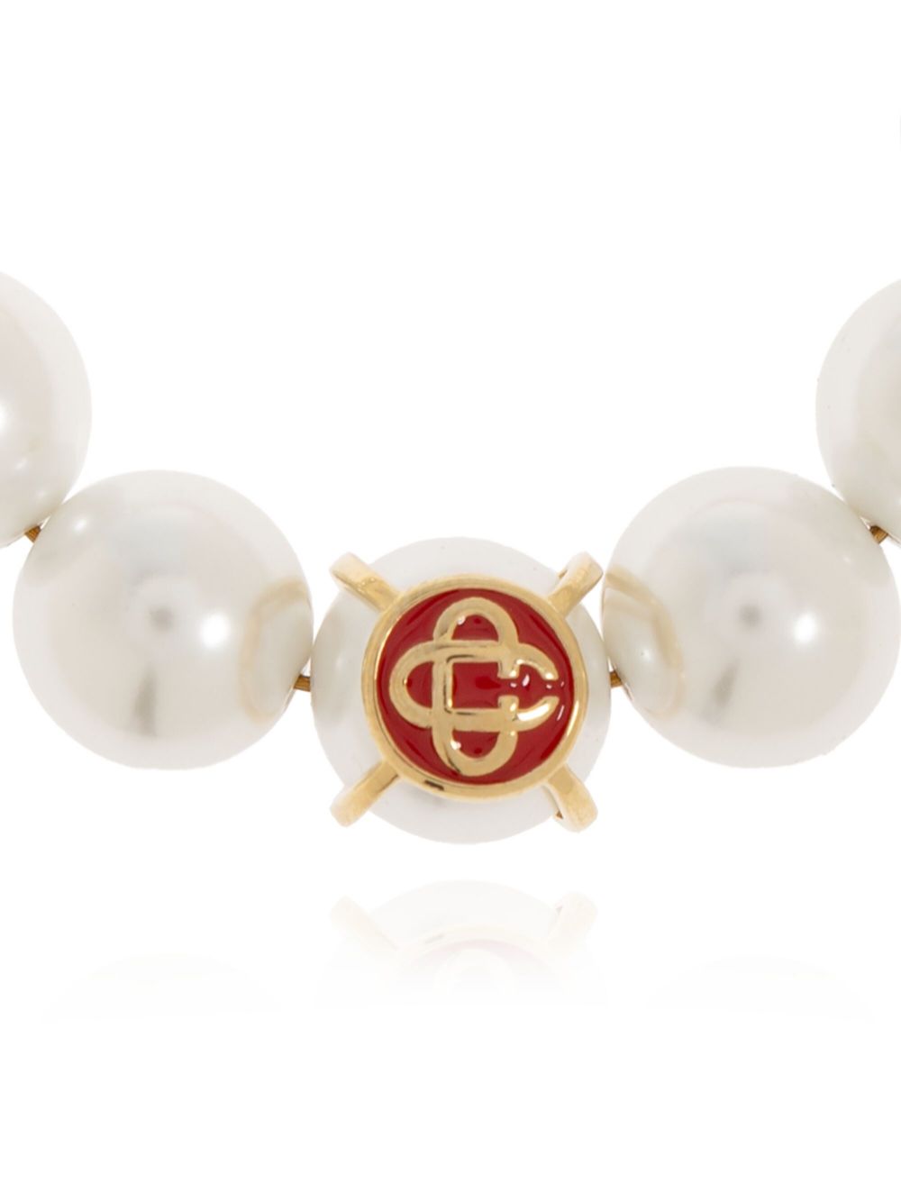 Casablanca logo bracelet - Goud