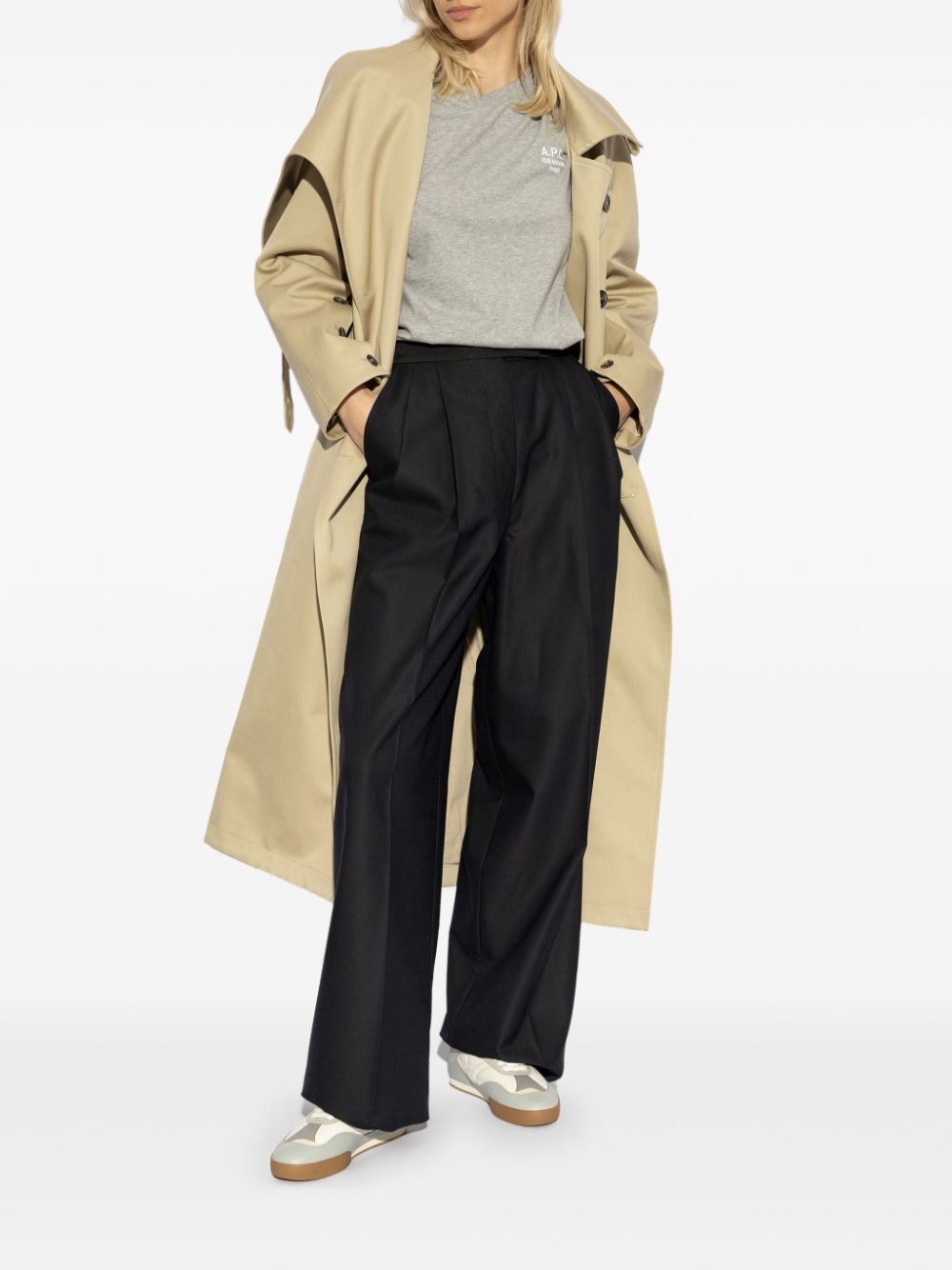 A.P.C. x Anastasia Barbieri trousers - Zwart