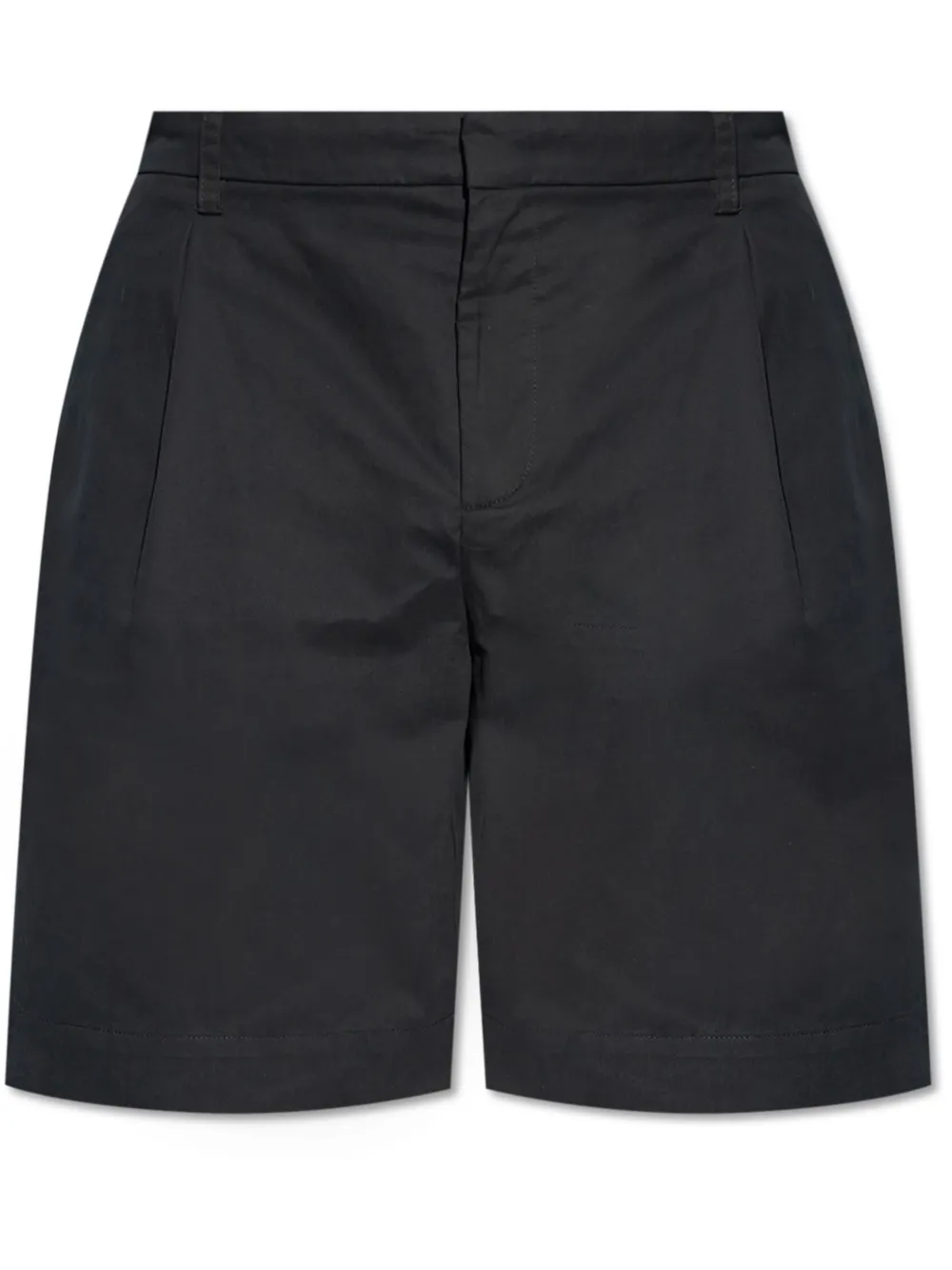 A.P.C. organic cotton tailored shorts – Black