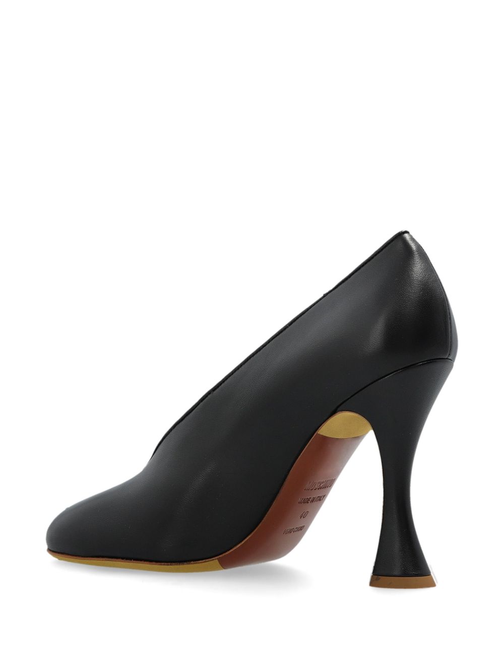 Moschino Duck pumps Zwart