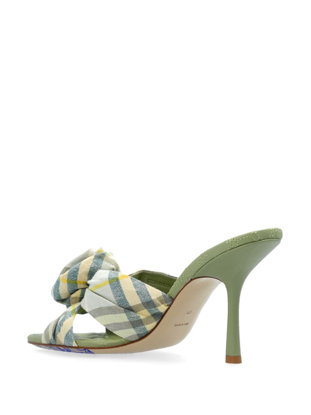 Burberry 90mm Mews Rose mules Groen