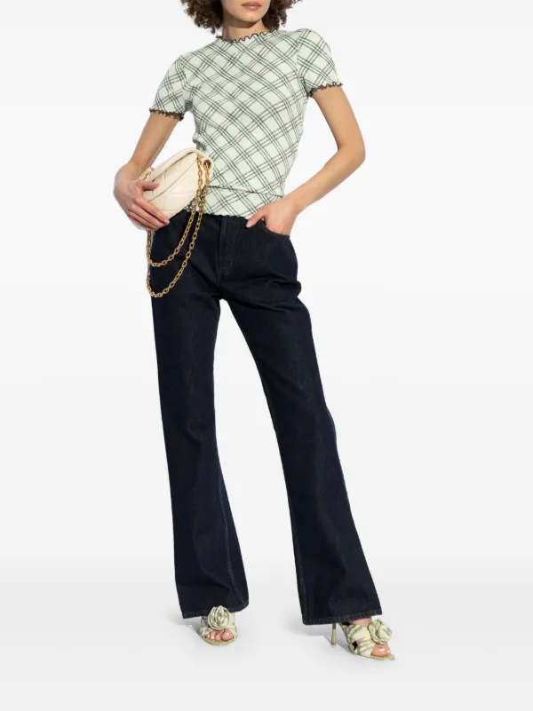 Burberry 90mm Mews Rose Mules Green FARFETCH VN