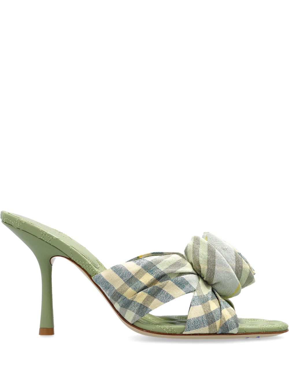 Burberry 90mm Mews Rose mules Groen