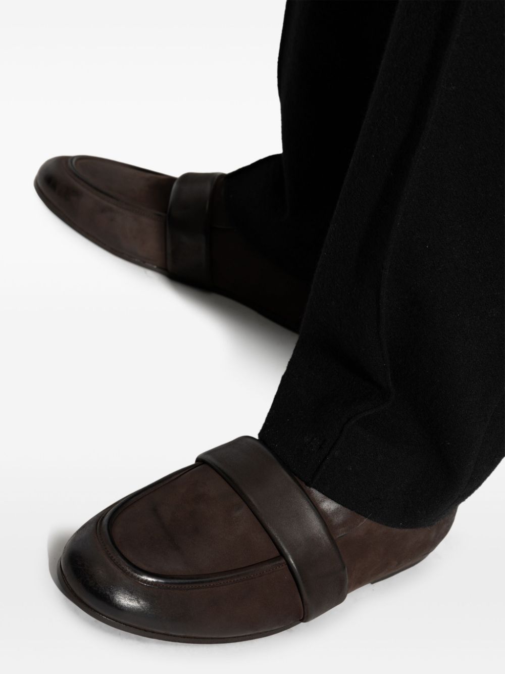 Marsèll leather loafers Bruin