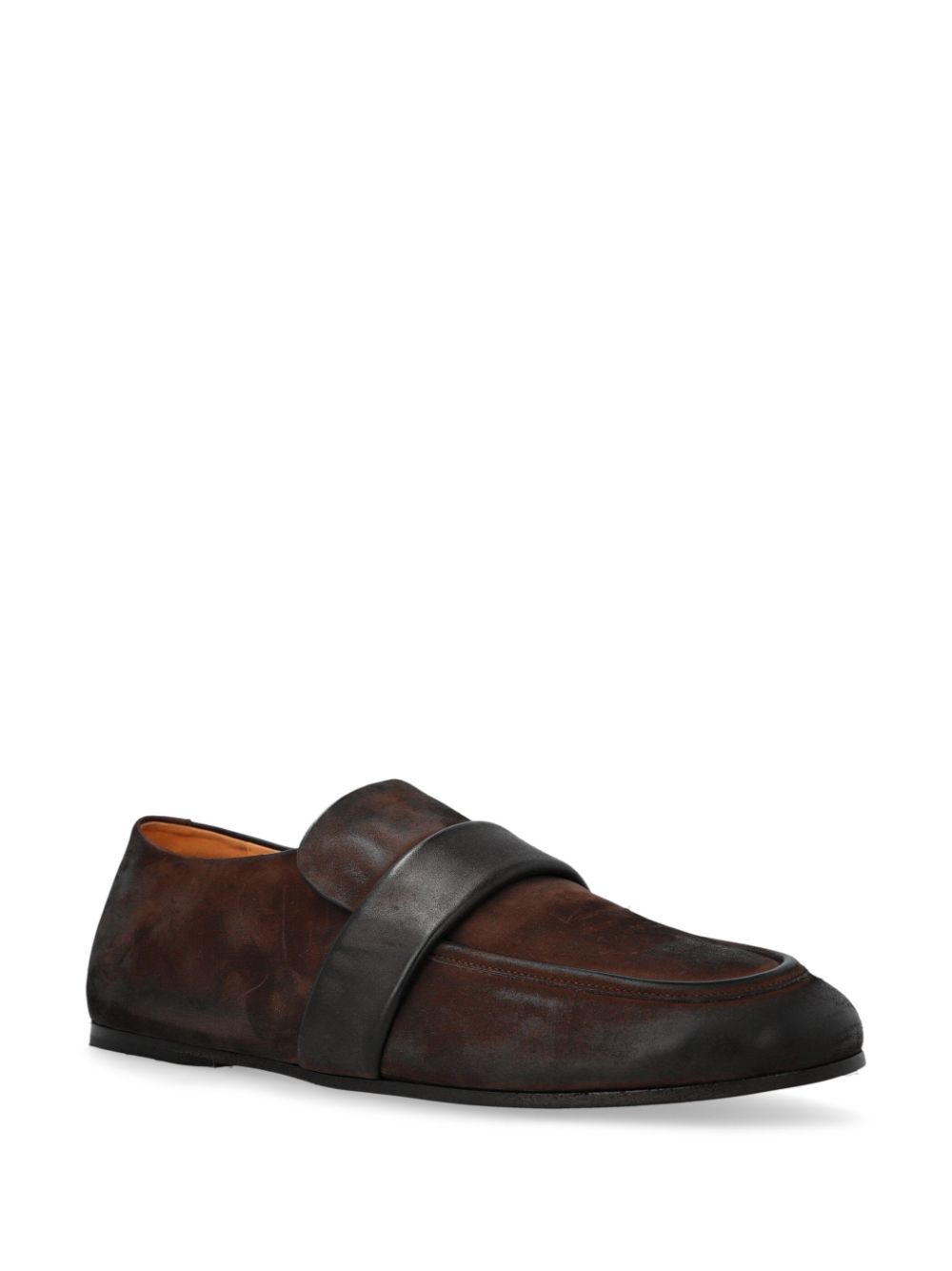 Marsèll leather loafers - Bruin