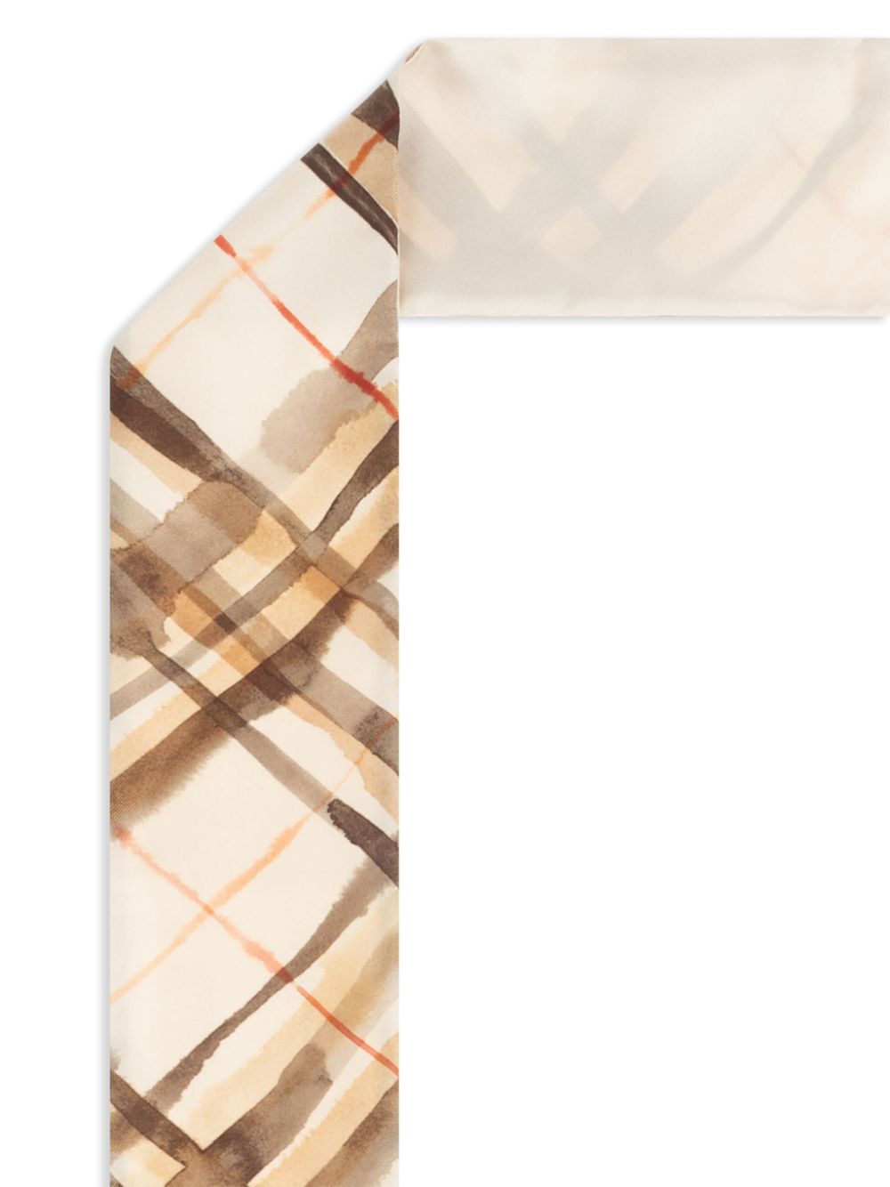 Burberry Kids checked scarf - Beige