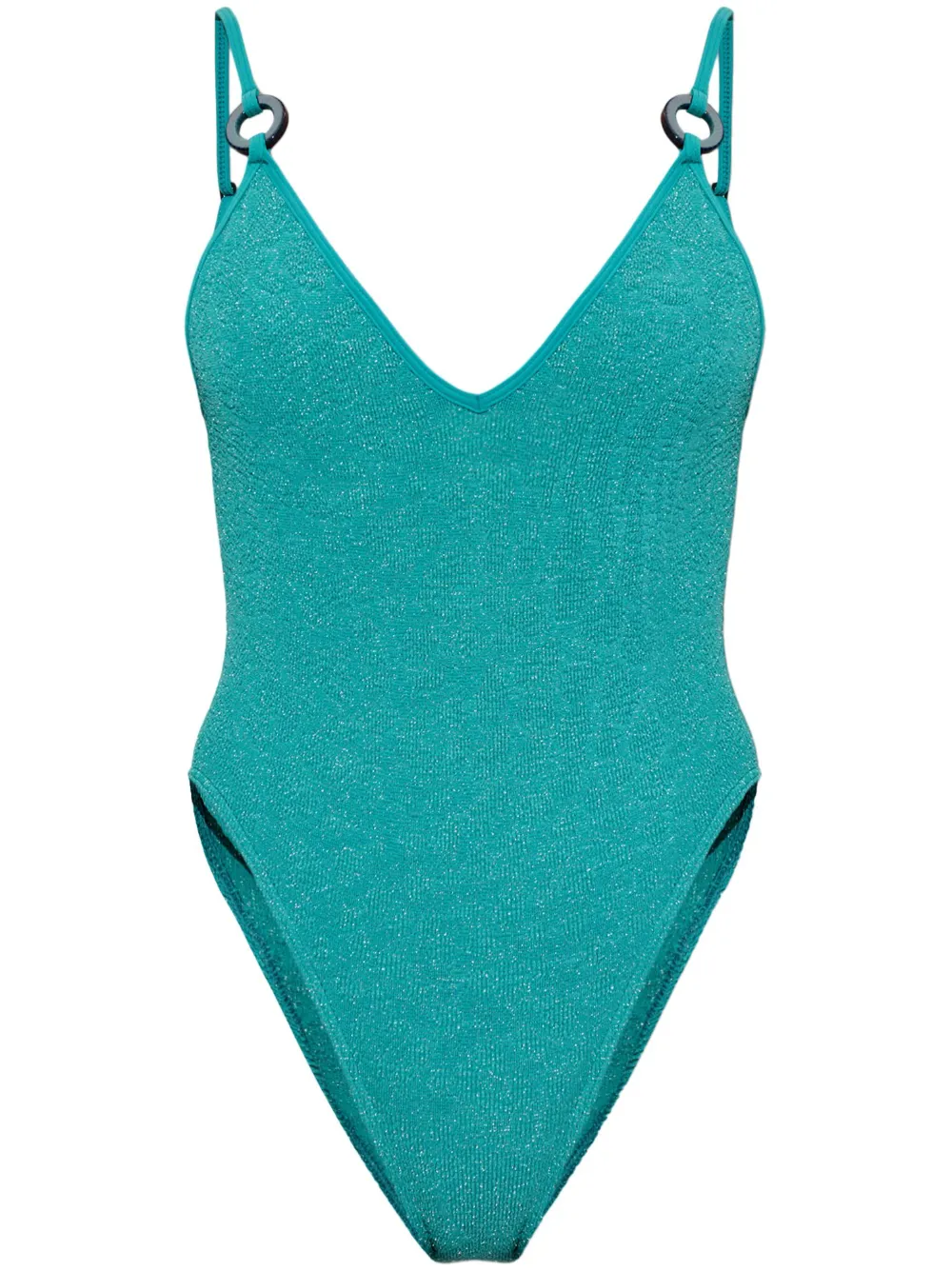 Bondeye Bond-eye Elena O-ring One-piece Swimsuit In Green