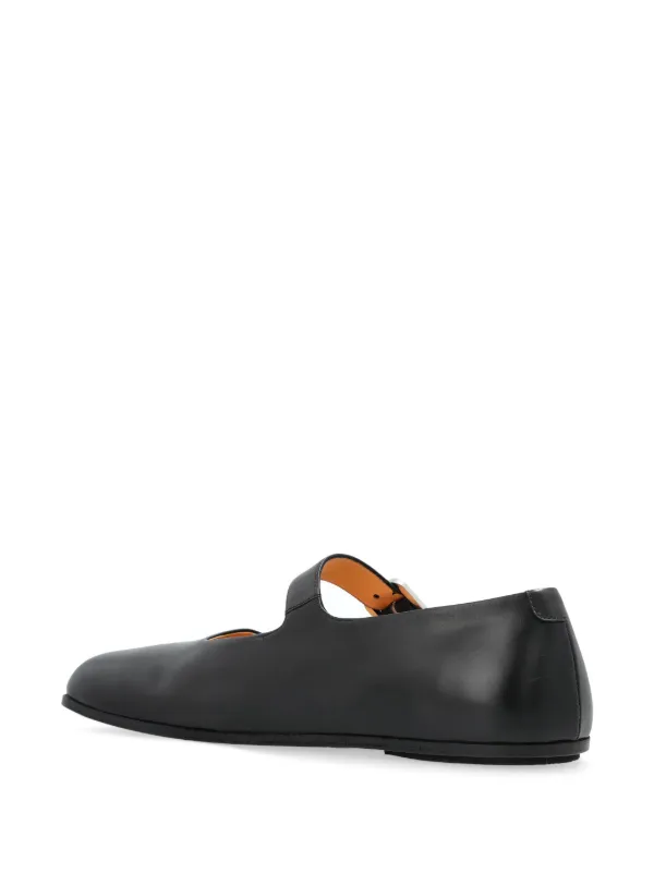 【関税込み】Marsell ブラック Appiedi フラットシューズ Marsèll Appiedi Ballet Flats | Black | FARFETCH