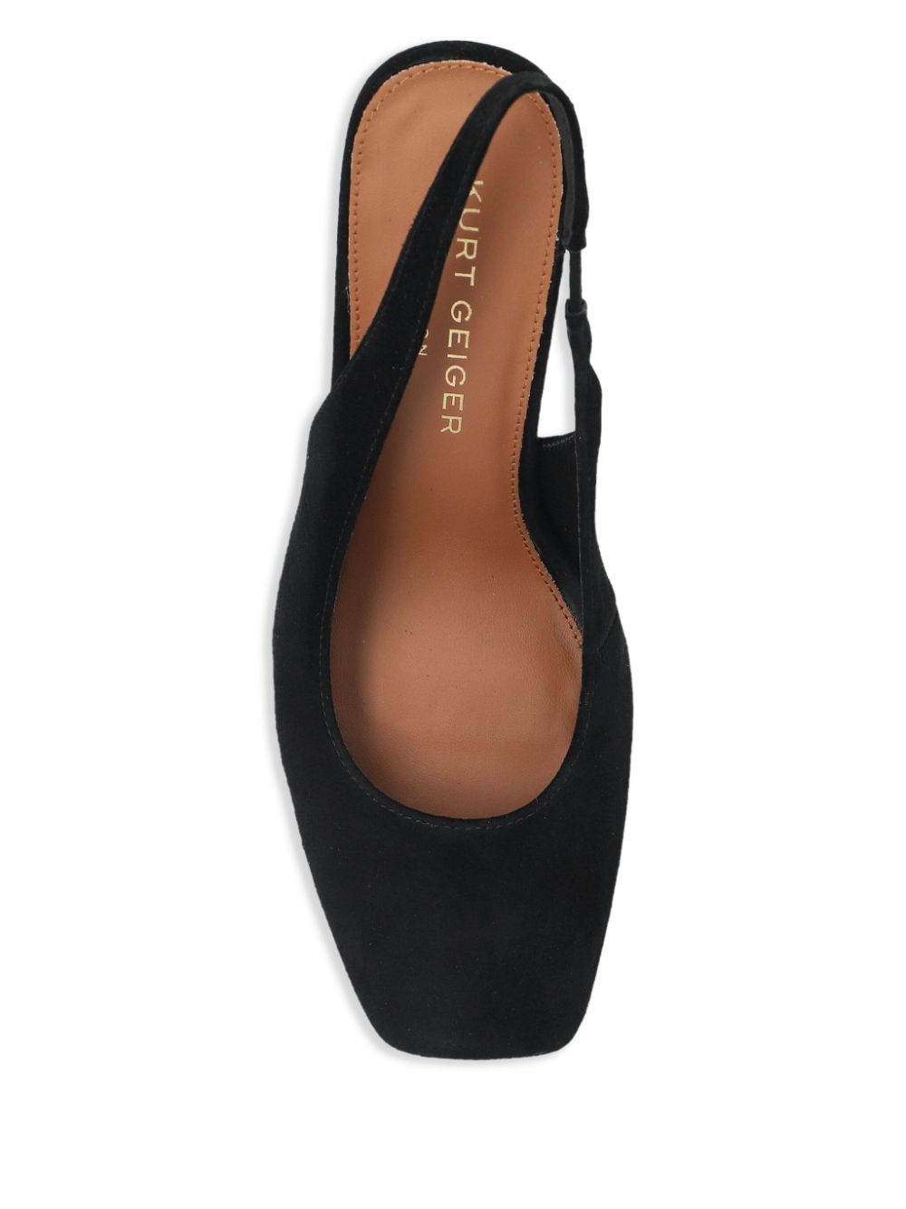 Kurt Geiger London 90mm perspex-heel pumps Black